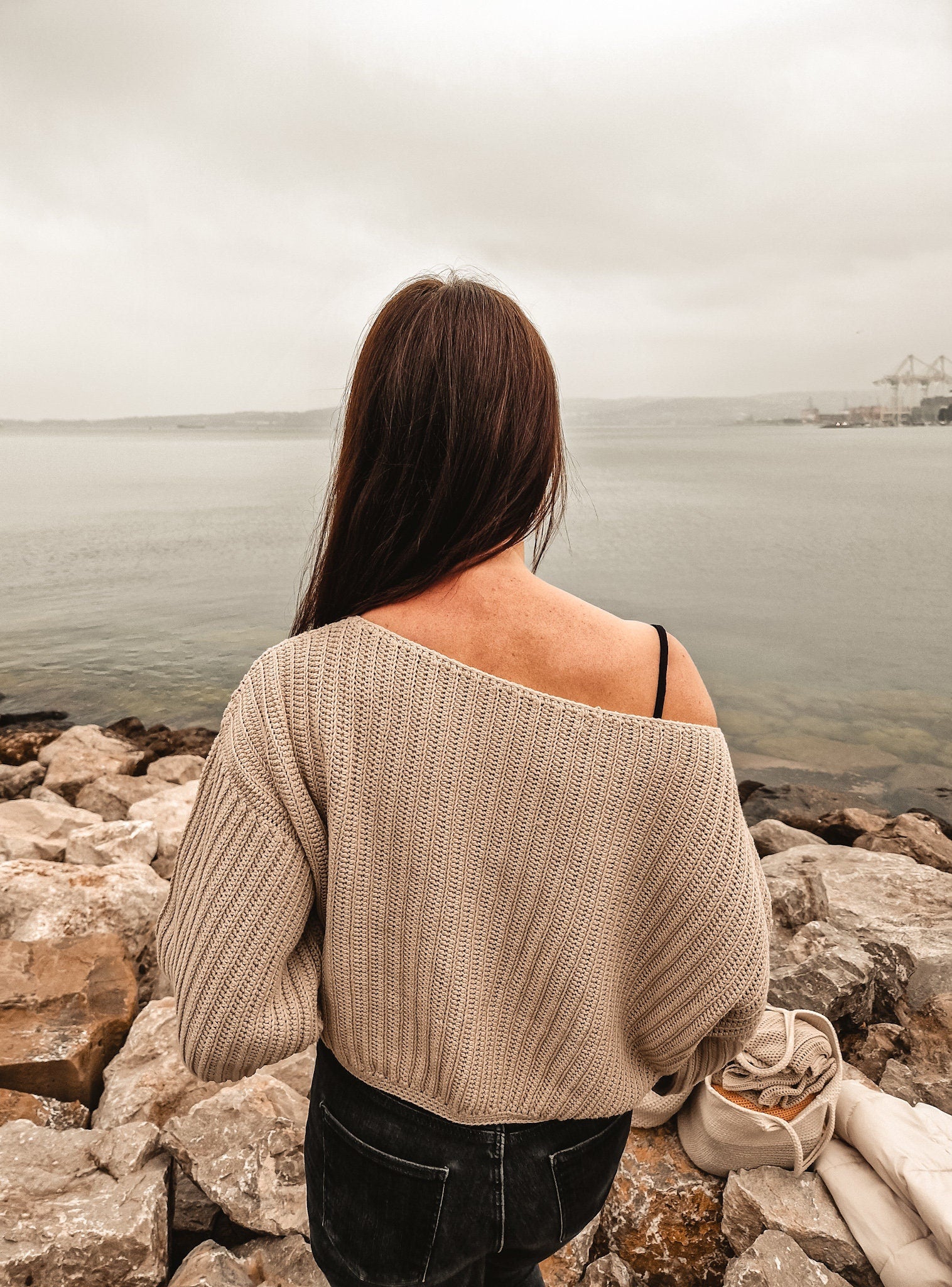 Oversized Ribbed Sweater - Loops Only