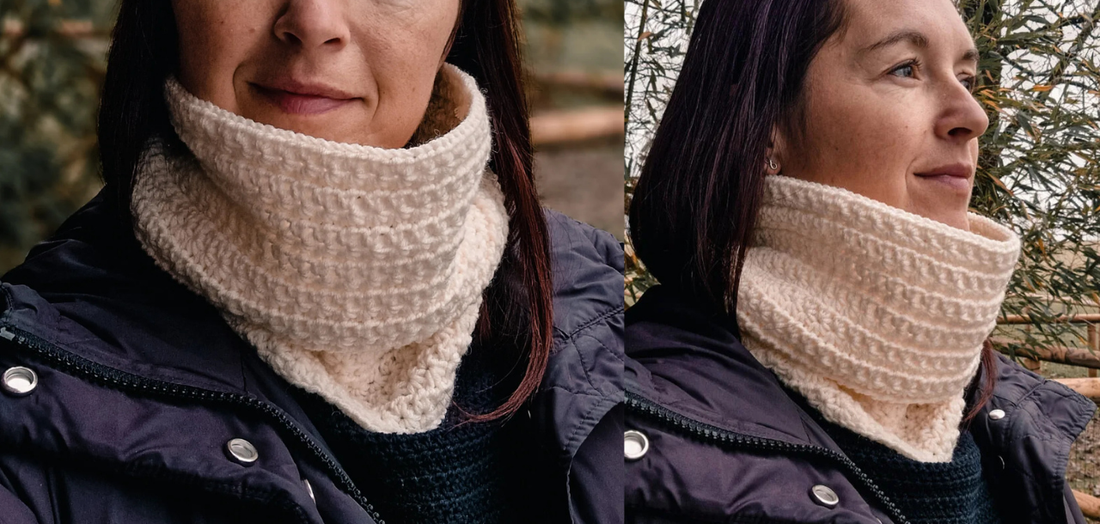 Star Stitch Infinity Scarf