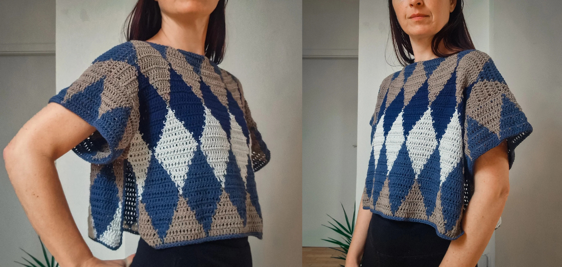 Color Fusion Diamond Top