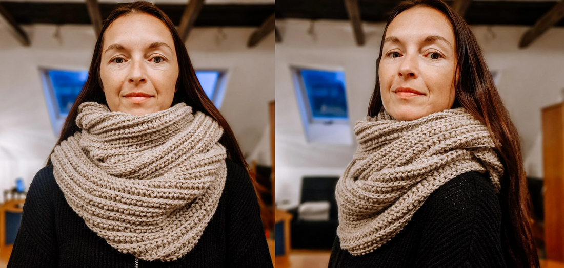 Camel Stitch Scarf