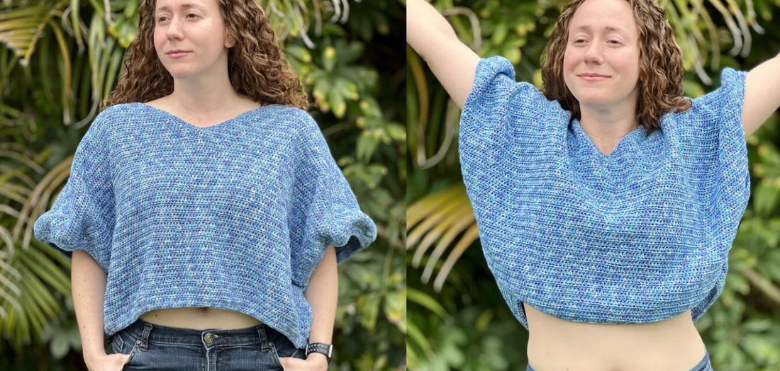 Half Double Crochet Crop Top