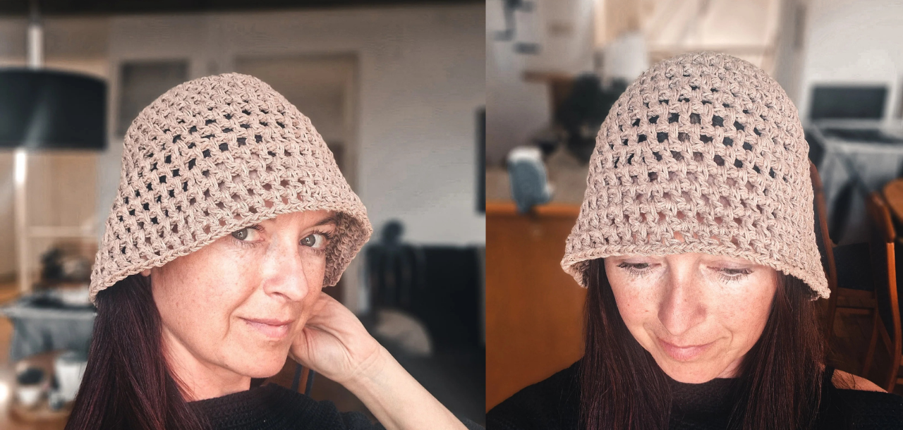 Free Crochet Sunlit Bucket Hat Pattern