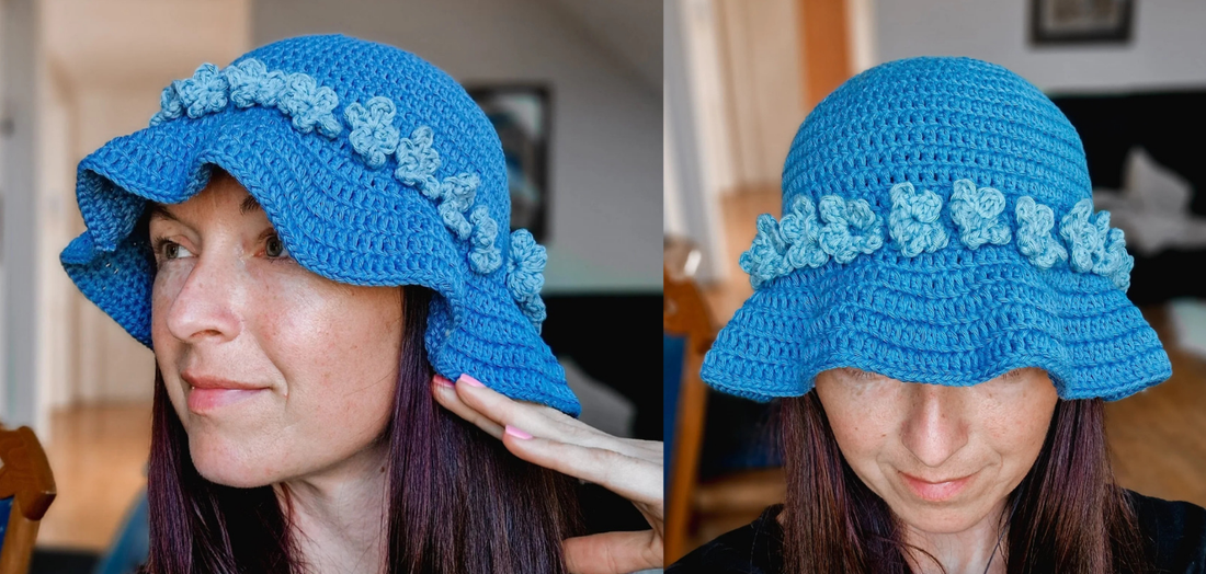 Denim Daisy Bucket Hat