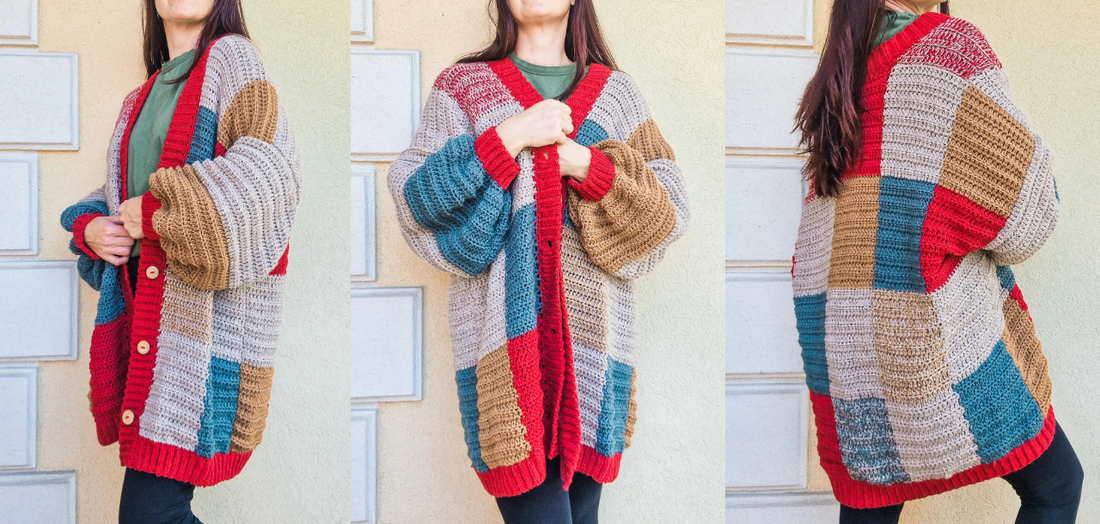 Cozy Patchwork Cardigan