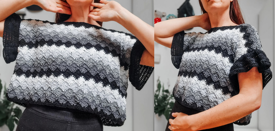 Harlequin Stitch Top