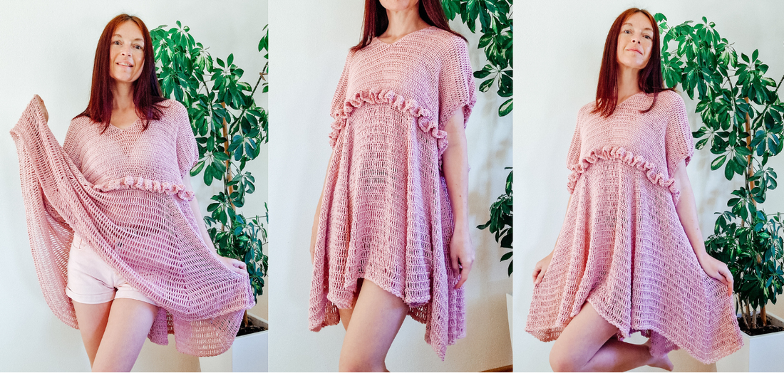 Blush Ruffle Summer Dress