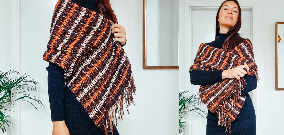 Ember Plaid Scarf