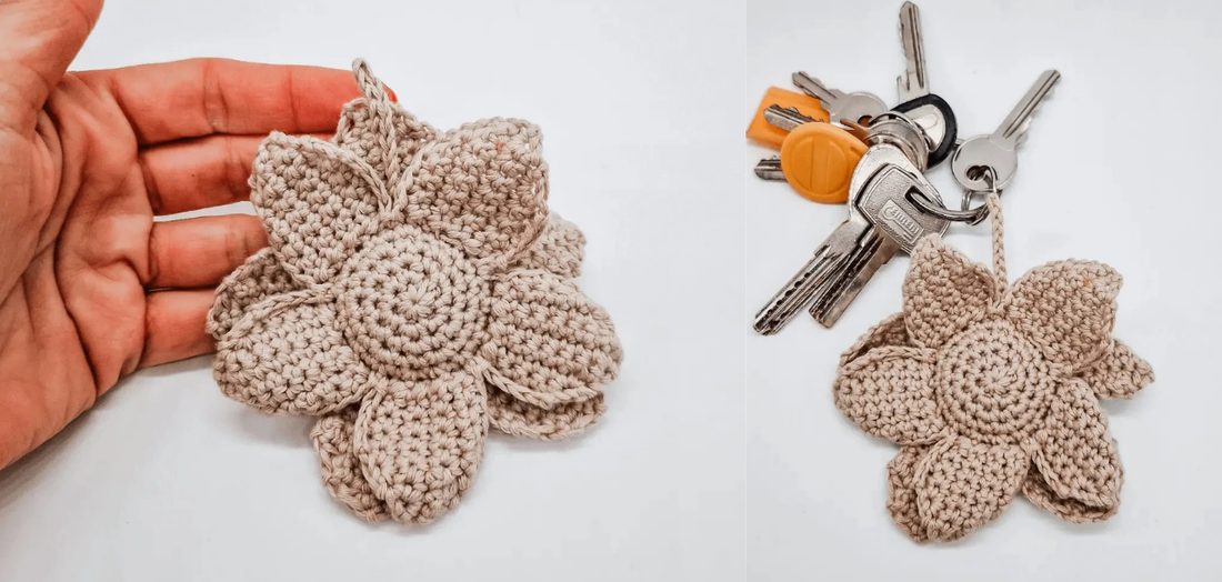 Flower Keychain