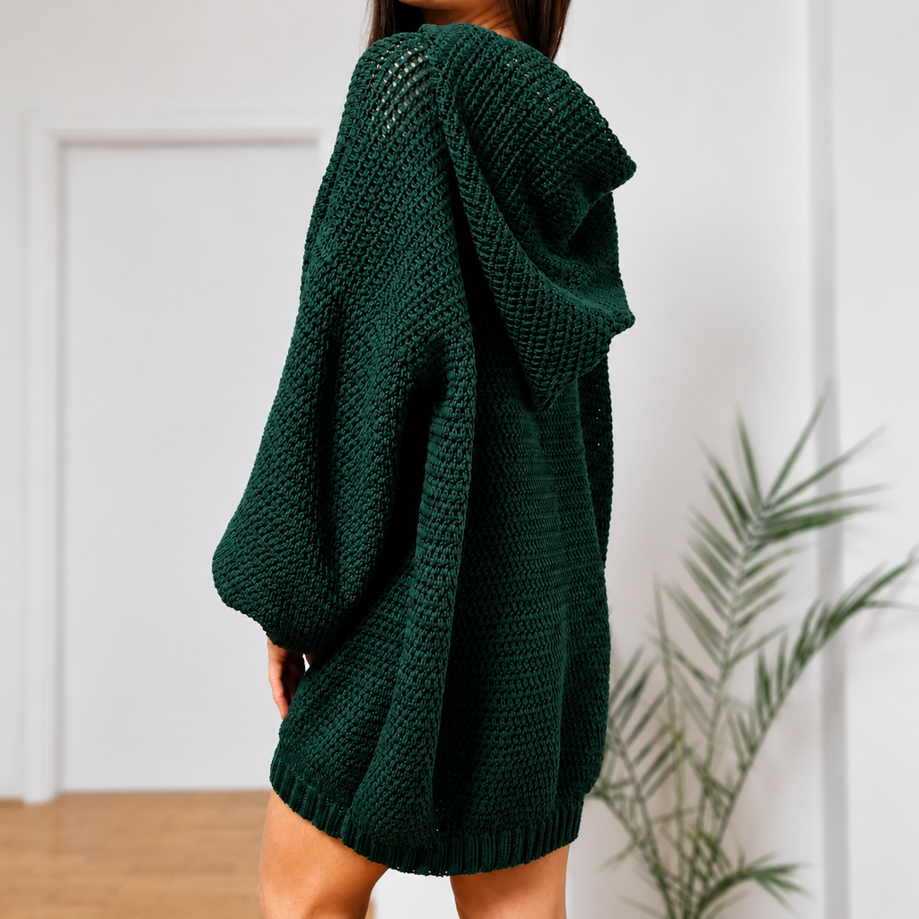Hooded Pine Dress