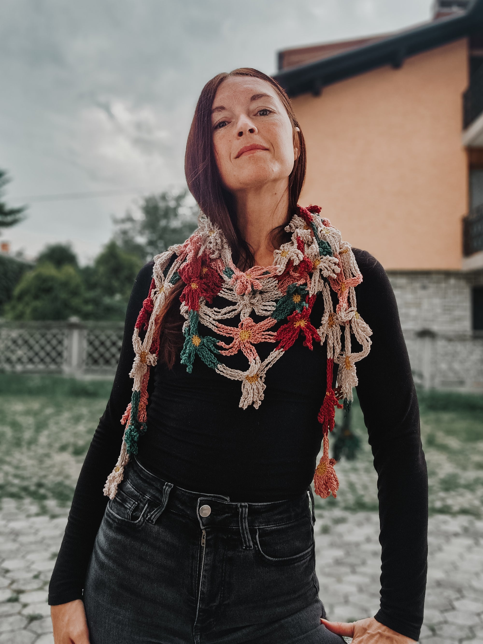 Flower Shawl