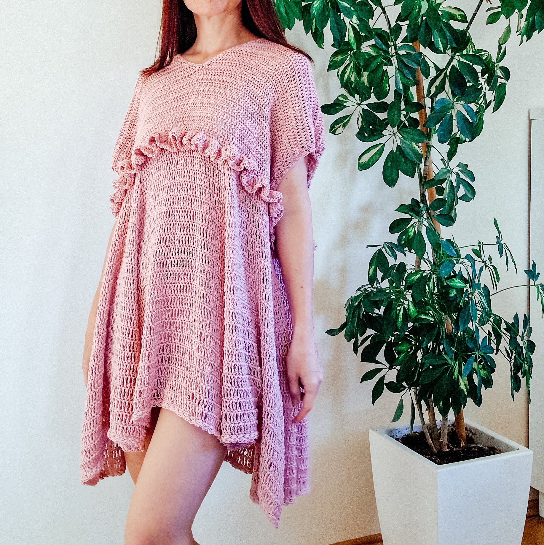 Blush Ruffle Summer Dress | Crochet Pattern by Loops Only Blush Ruffle Summer Dress | Crochet Pattern by Loops Only