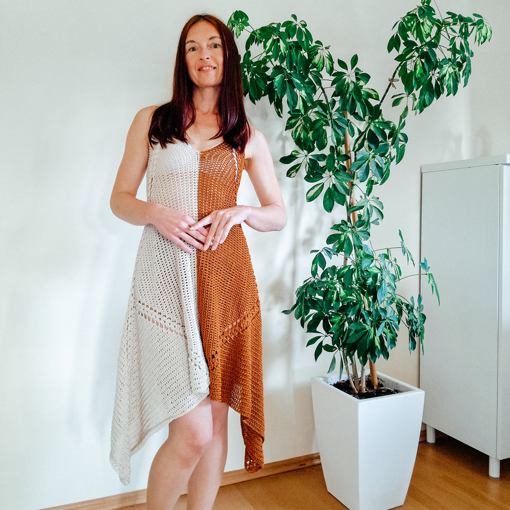 Loops Only Easy Boho Summer Dress with floral print, flowing fabric, and sleeveless design perfect for warm weather.