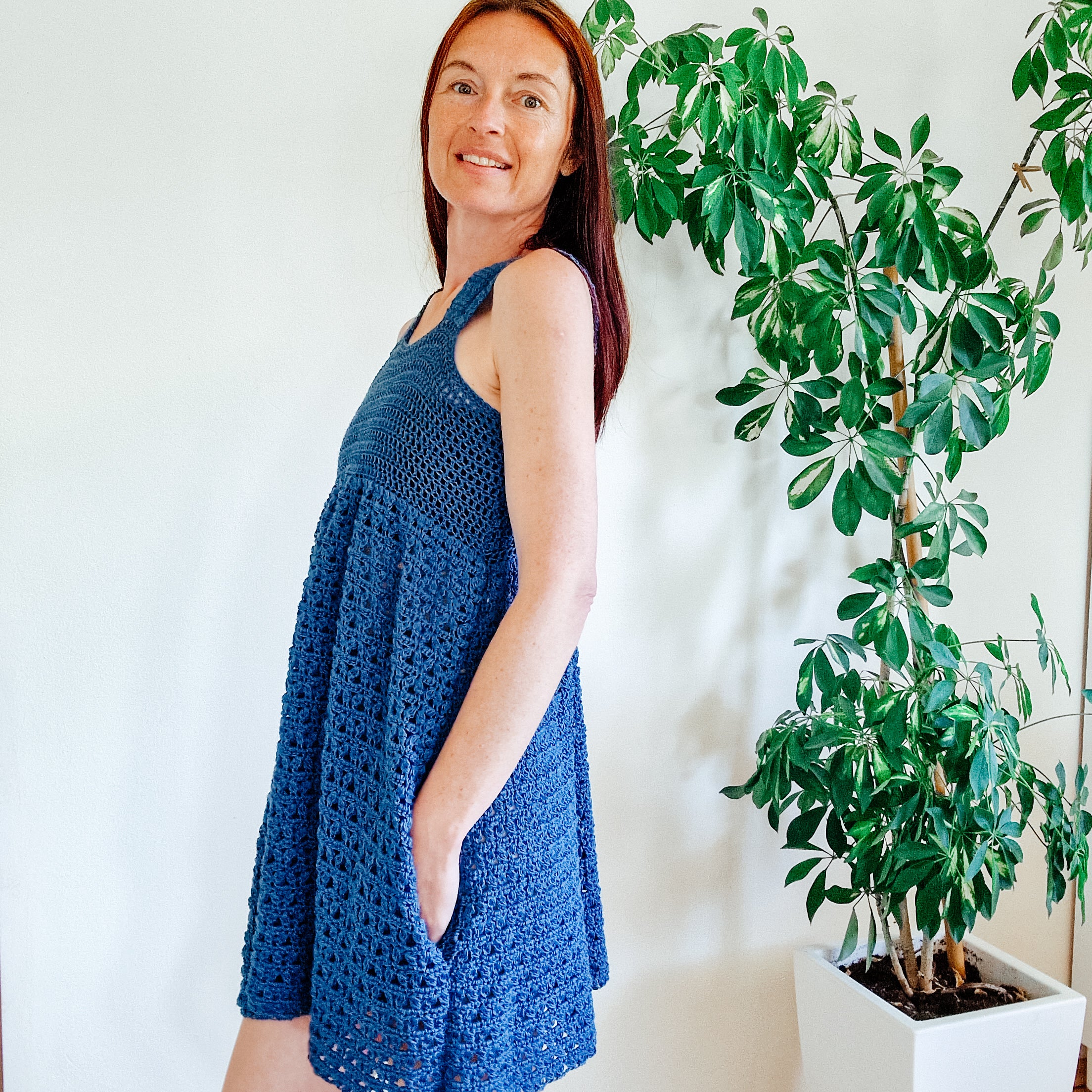 Cherry Blossom Babydoll summer dress by Loops Only, featuring a flowy, floral design with delicate cherry blossom patterns.