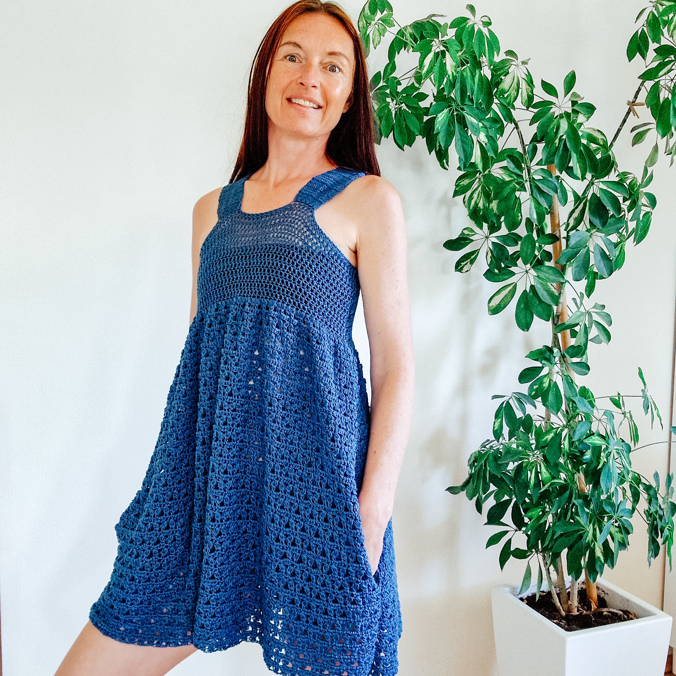 Cherry Blossom Loops Only summer dress with floral pattern, lightweight fabric, and sleeveless design.