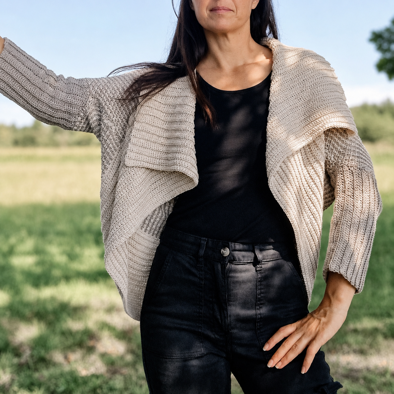 Two Way Cloud Cardigan