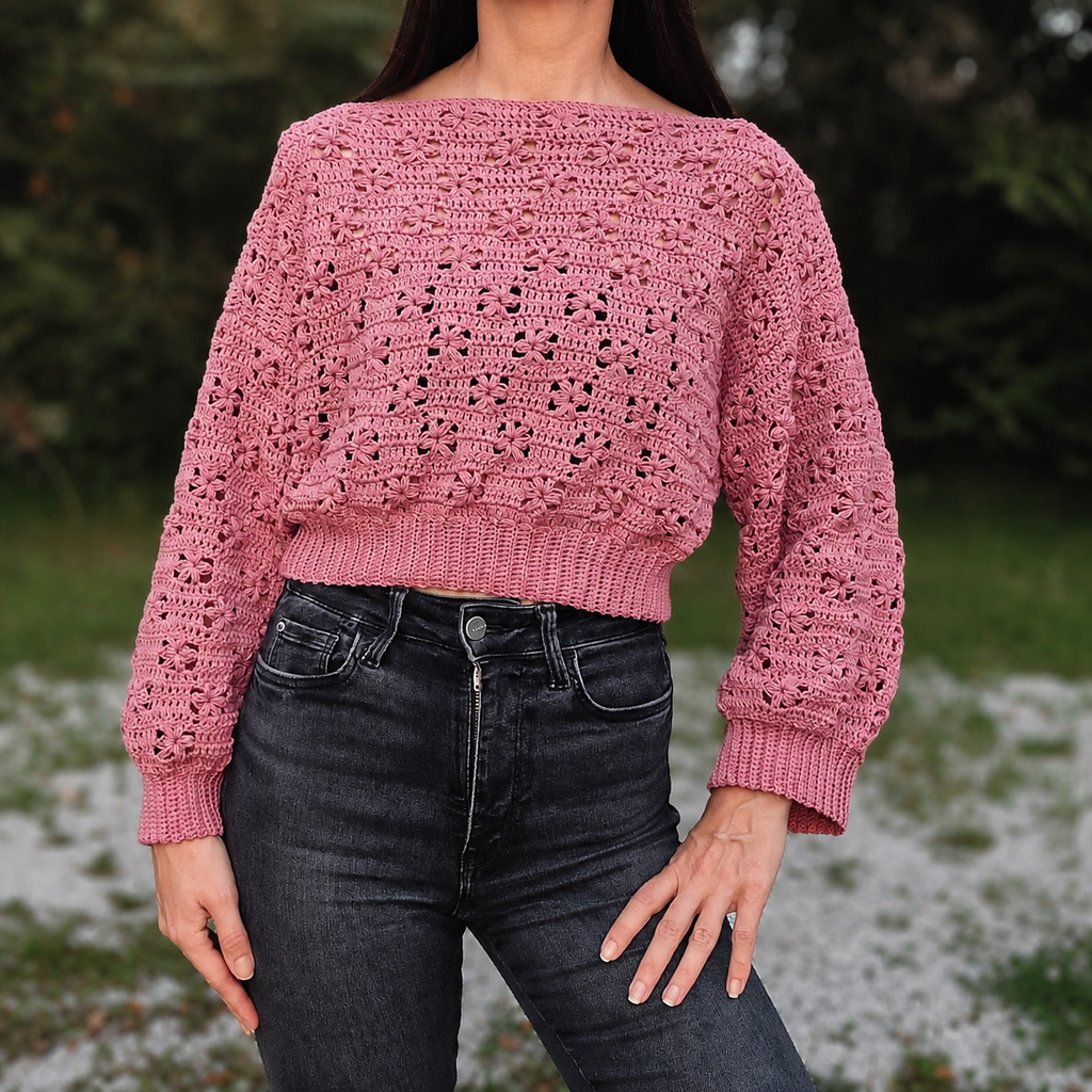 Flower Bloom Sweater
