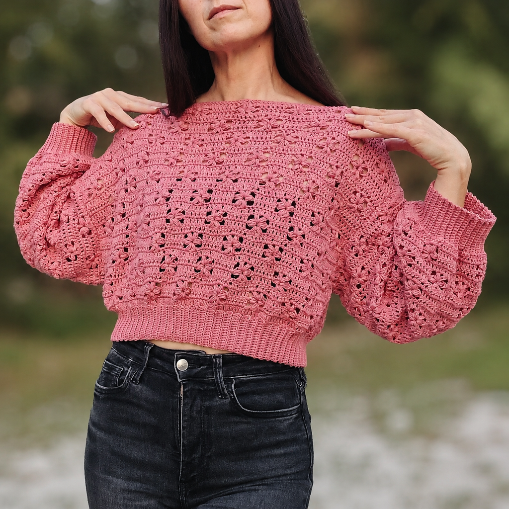 Flower Bloom Sweater