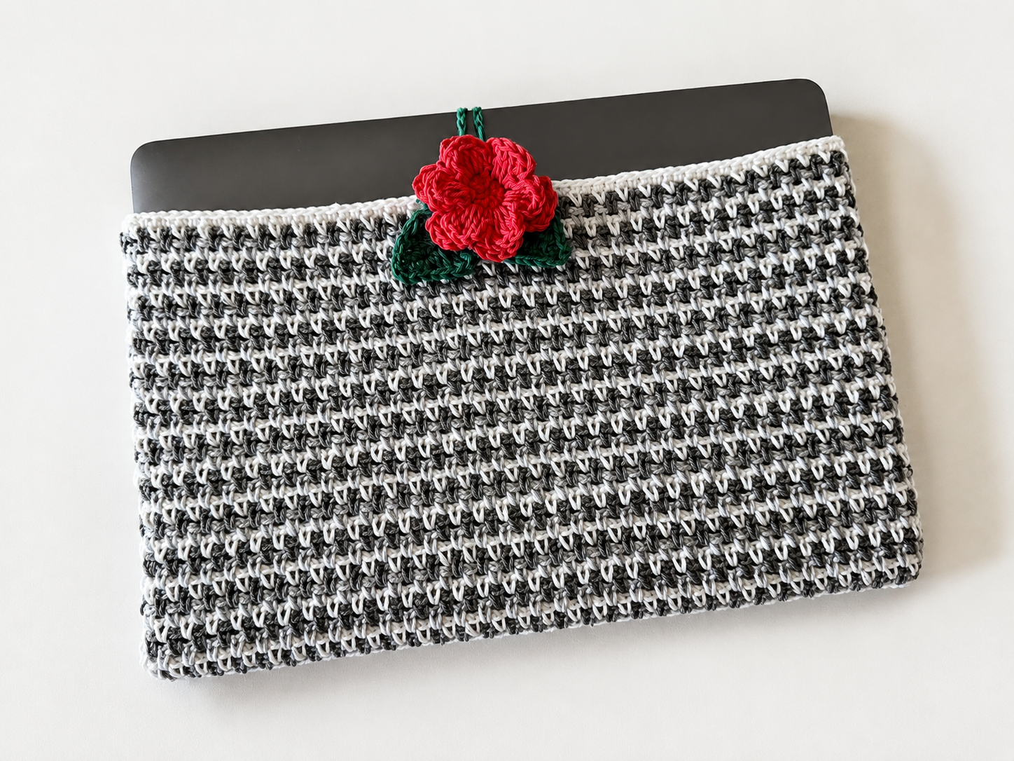Cute Crochet Laptop Case