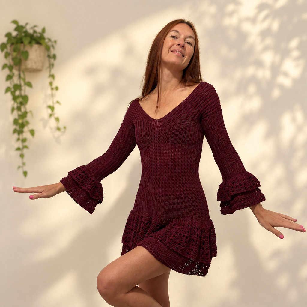 Rosalie Ruffle Dress