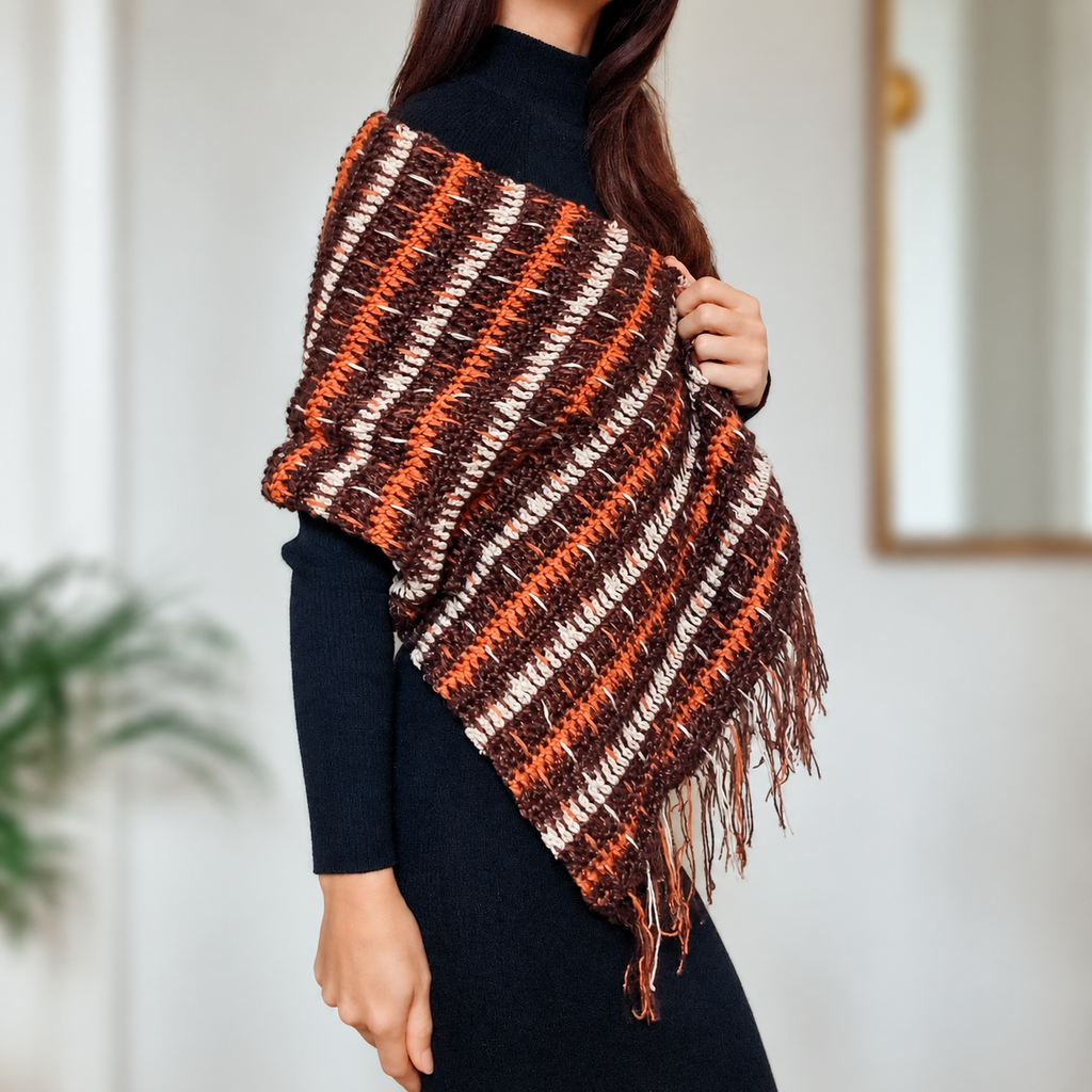 Ember Plaid Scarf