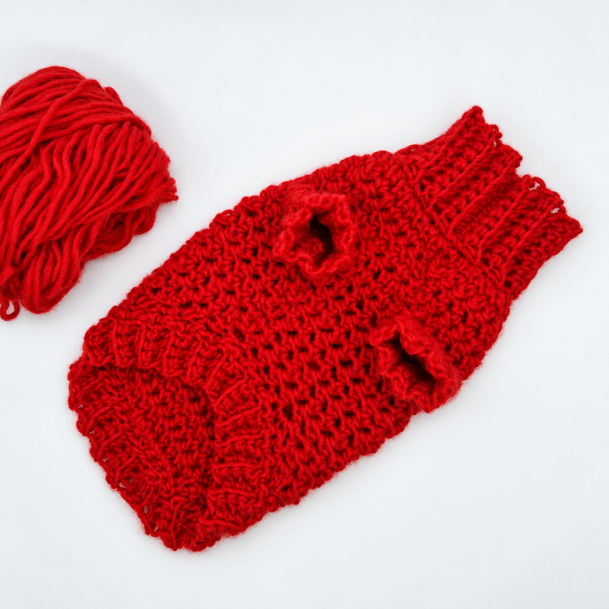 Cowl Neck Dog Sweater