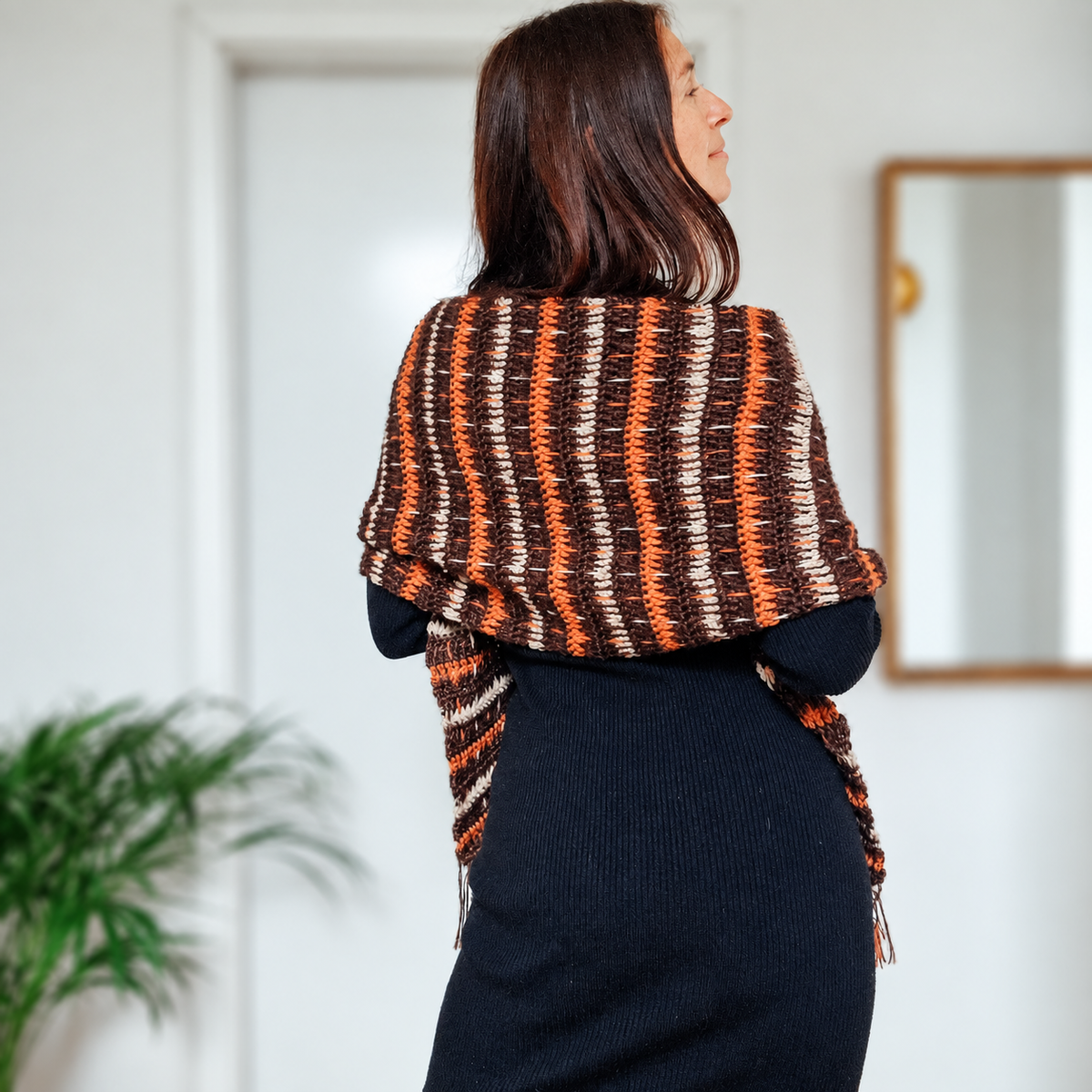 Ember Plaid Scarf