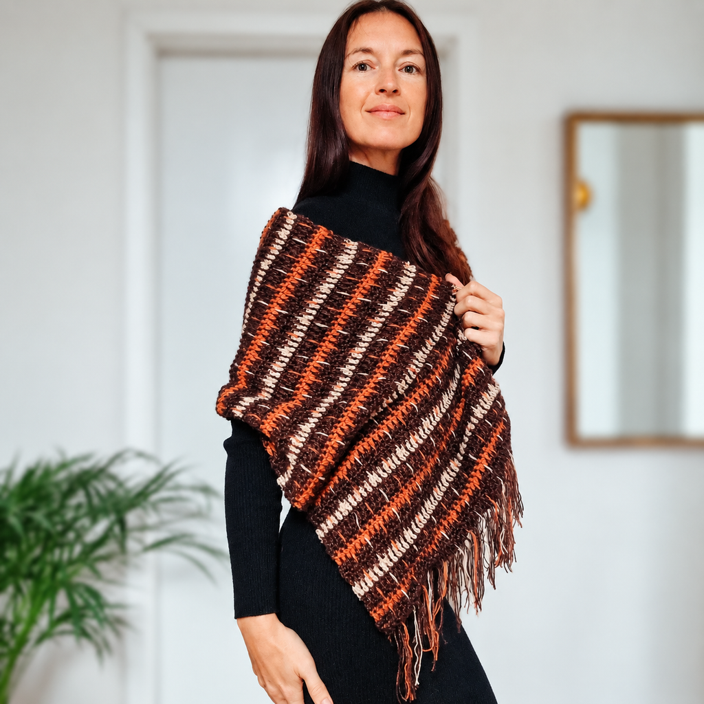 Ember Plaid Scarf