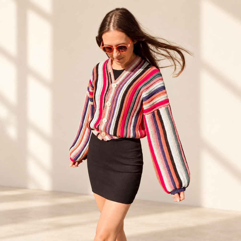 Ribbed Cardigan