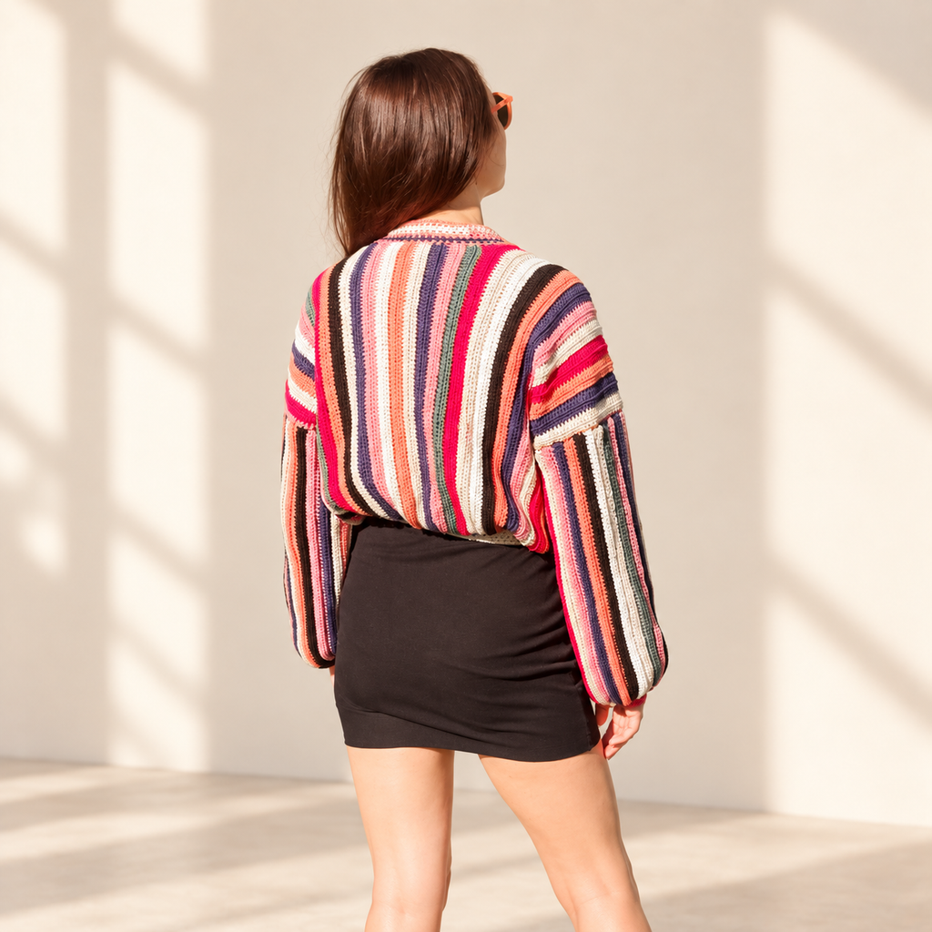 Ribbed Cardigan