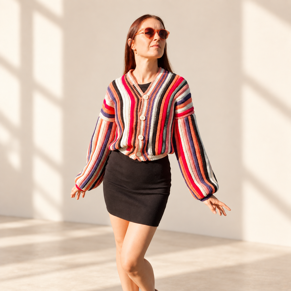 Ribbed Cardigan