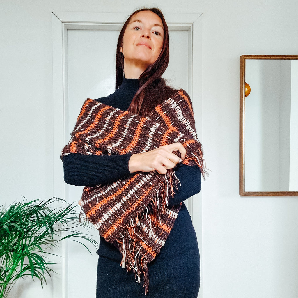 Ember Plaid Scarf