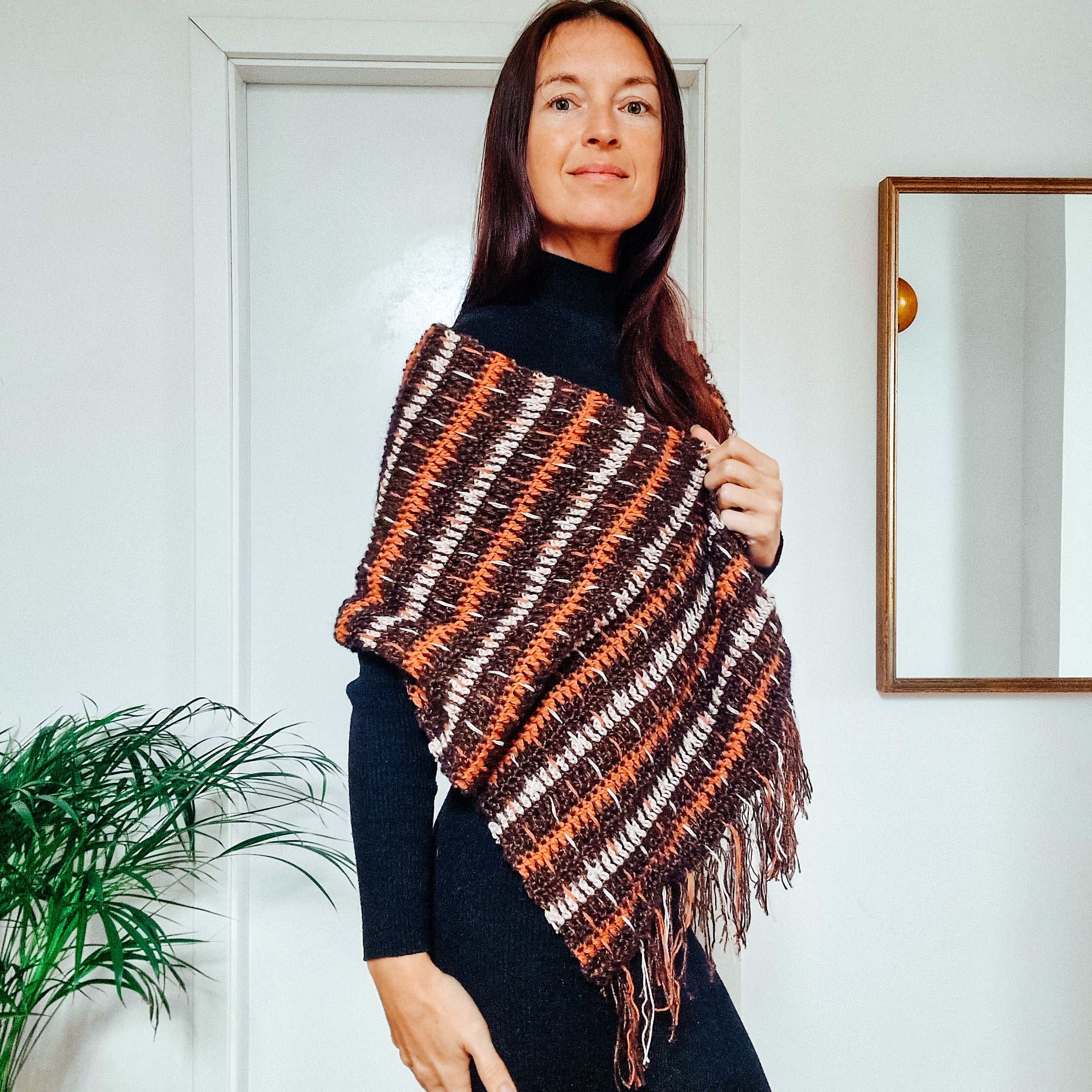 Ember Plaid Scarf