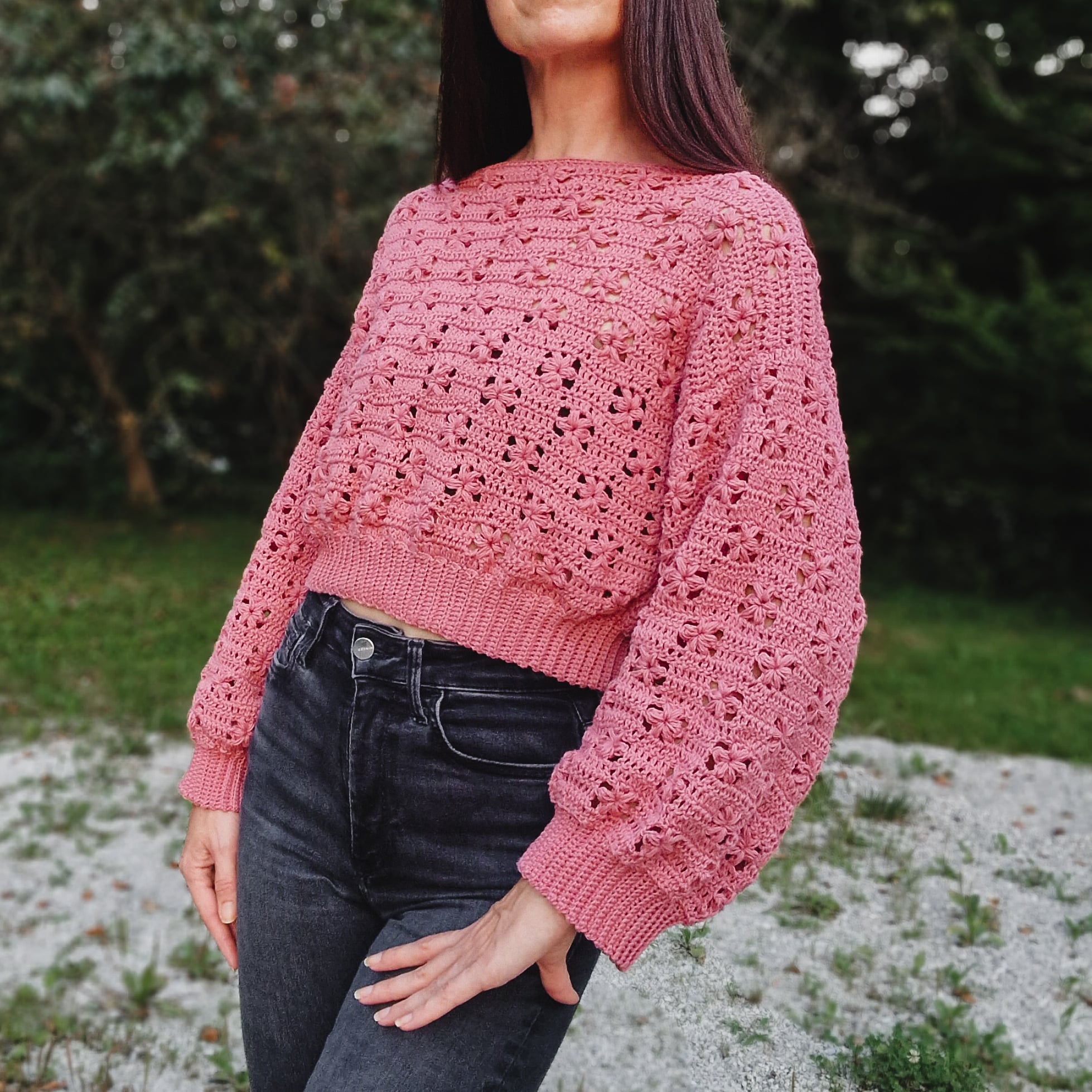 Flower Bloom Sweater