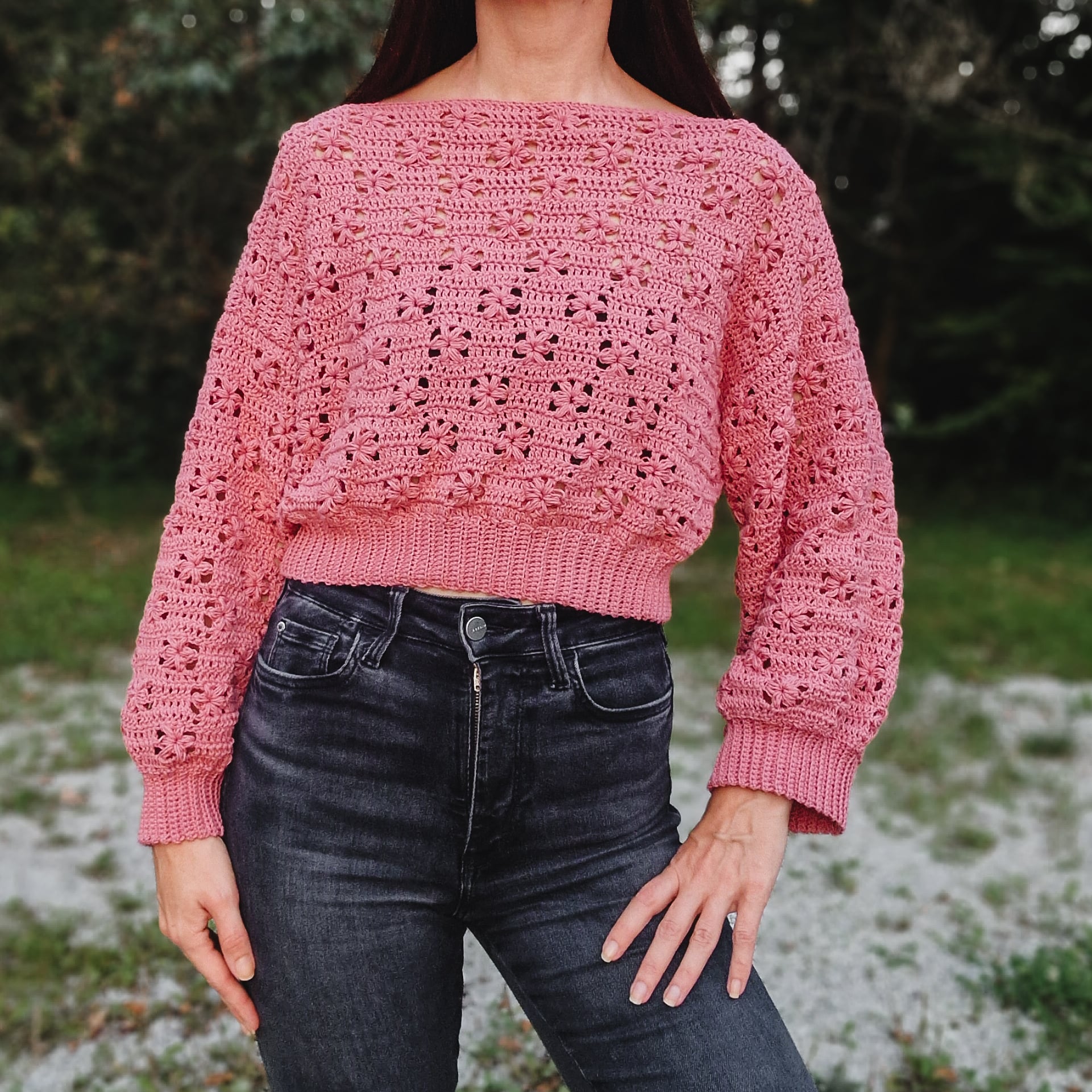 Flower Bloom Sweater