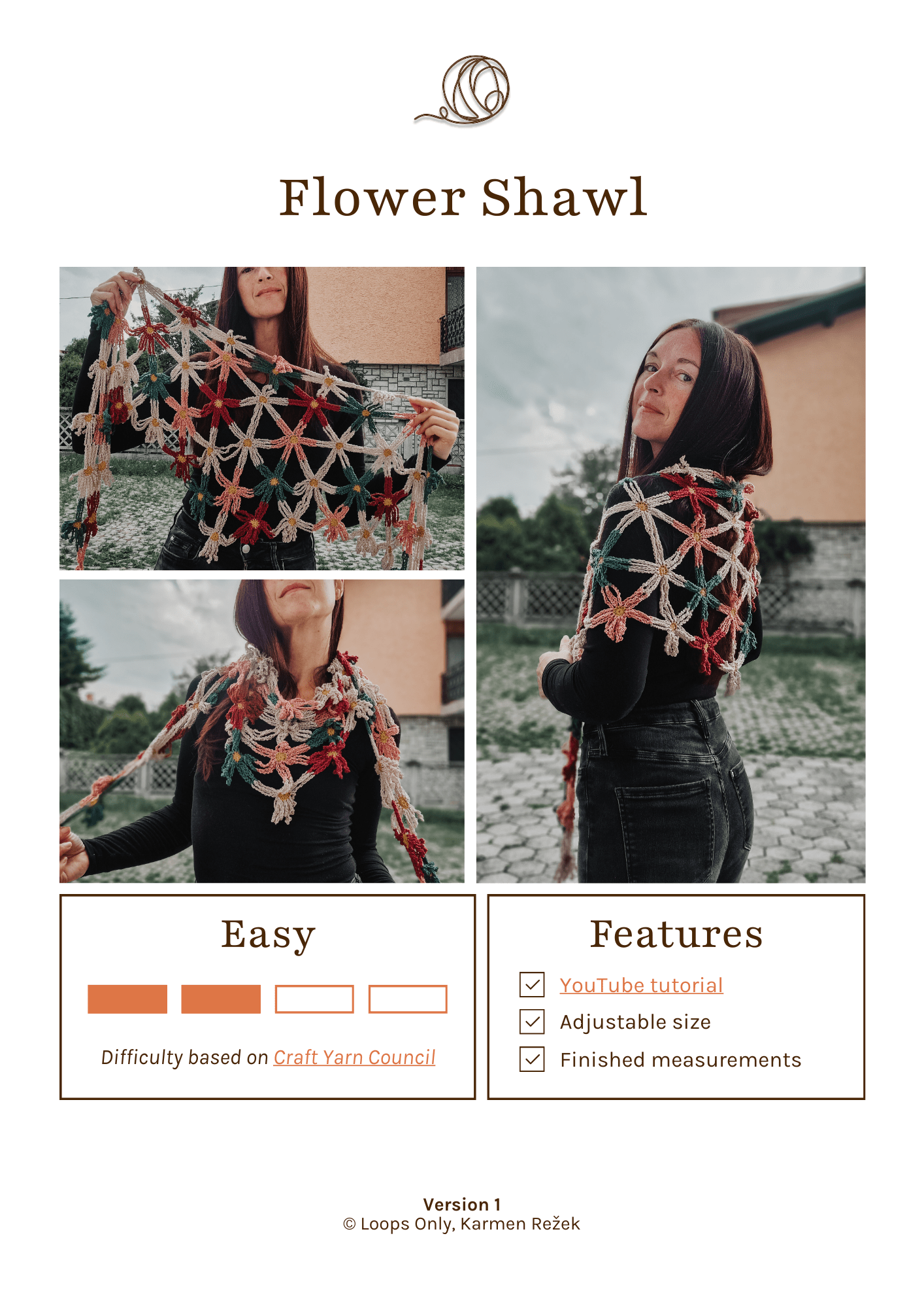 Flower Shawl