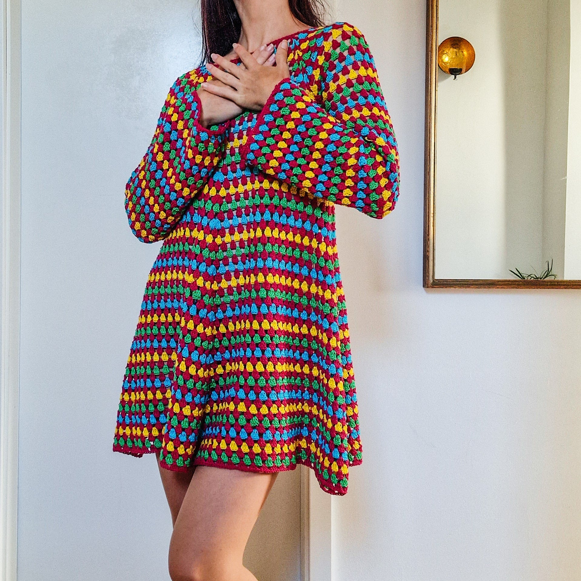 Granny Groove Dress | Crochet Pattern by Loops Only Granny Groove Dress | Crochet Pattern by Loops Only