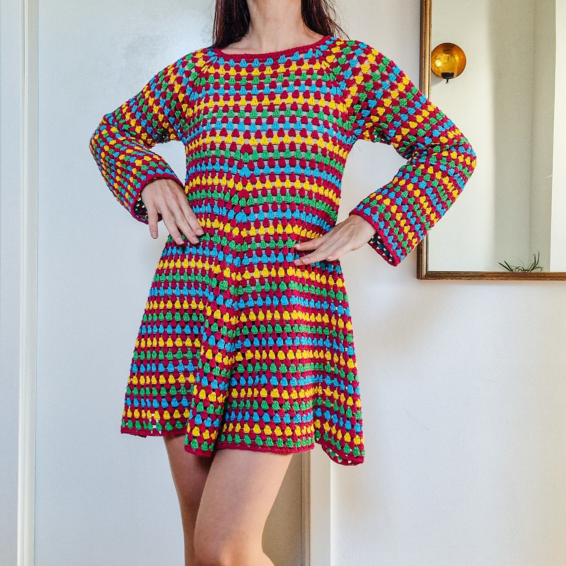 Granny Groove Dress | Crochet Pattern by Loops Only Granny Groove Dress | Crochet Pattern by Loops Only