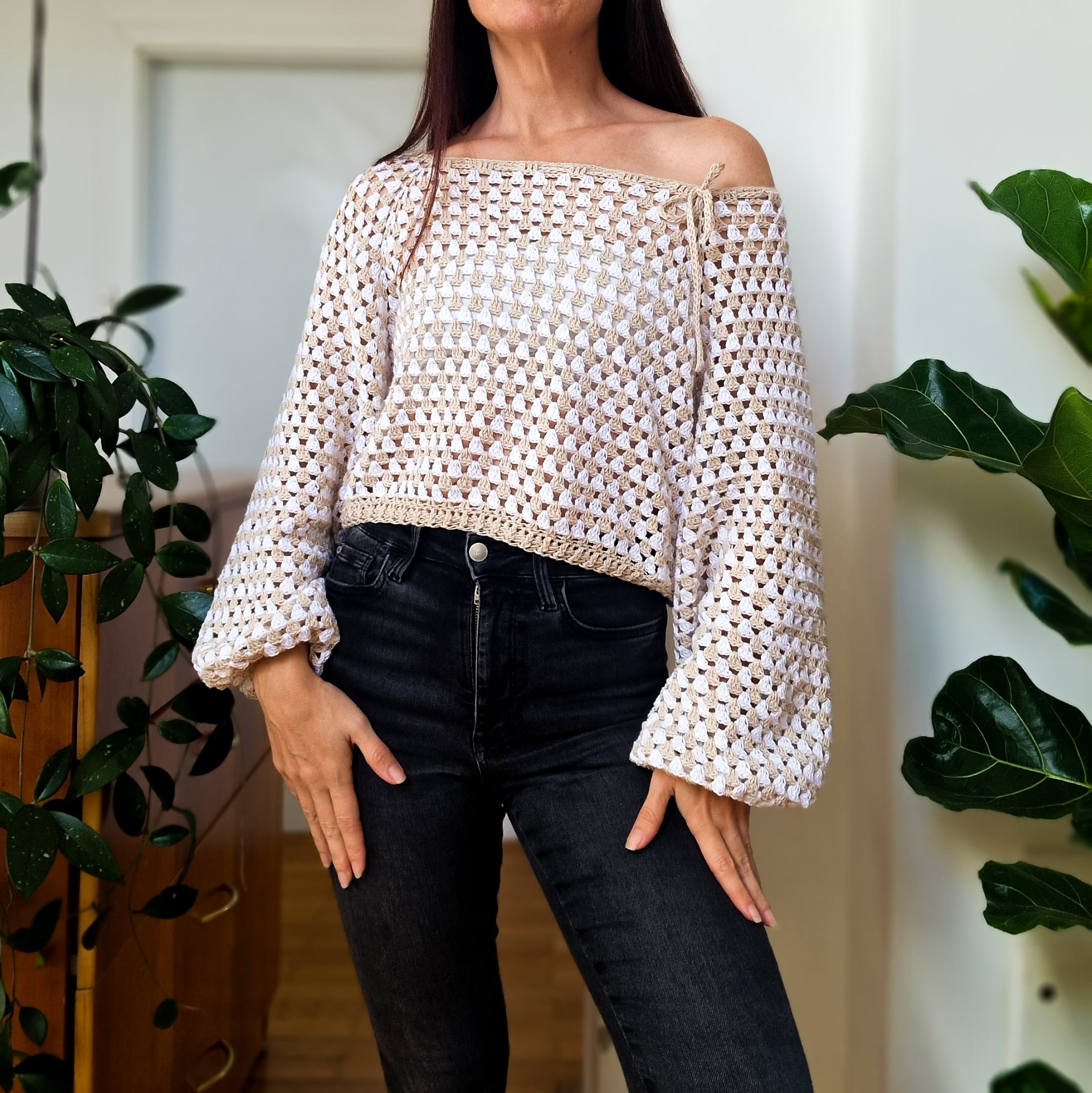 Granny Tie Sweater