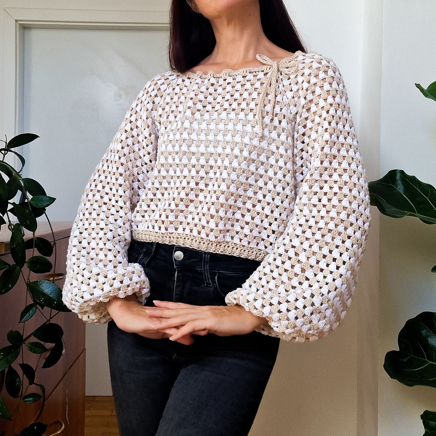 Granny Tie Sweater