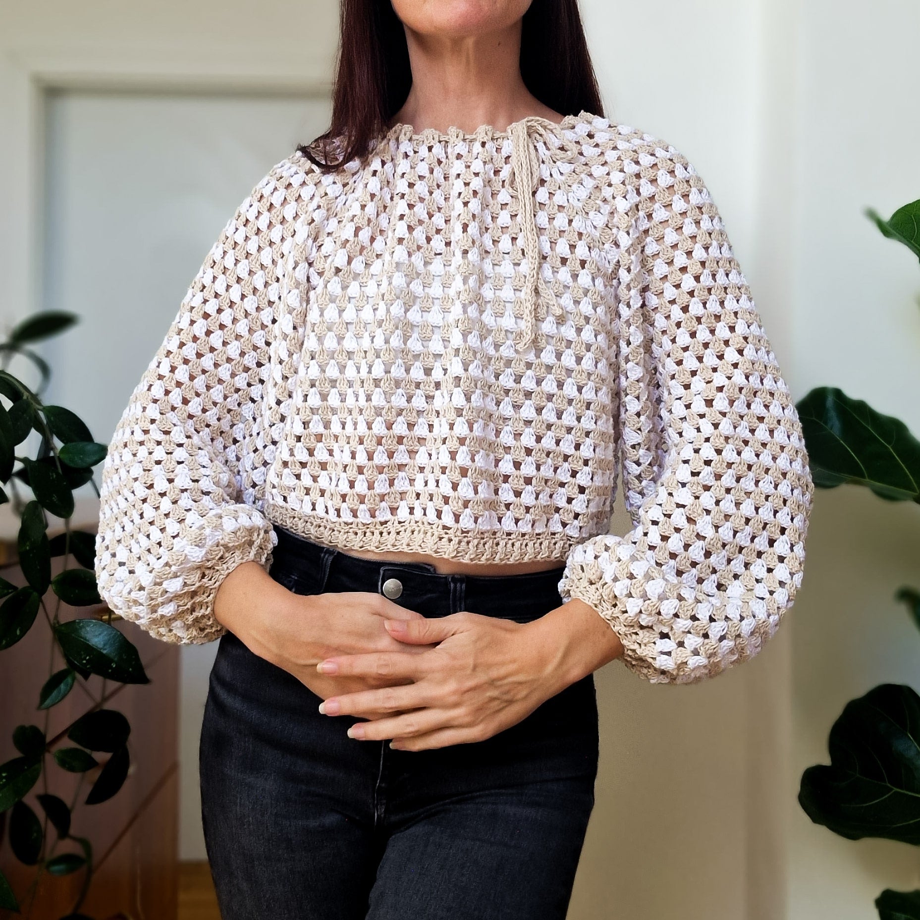 Granny Tie Sweater