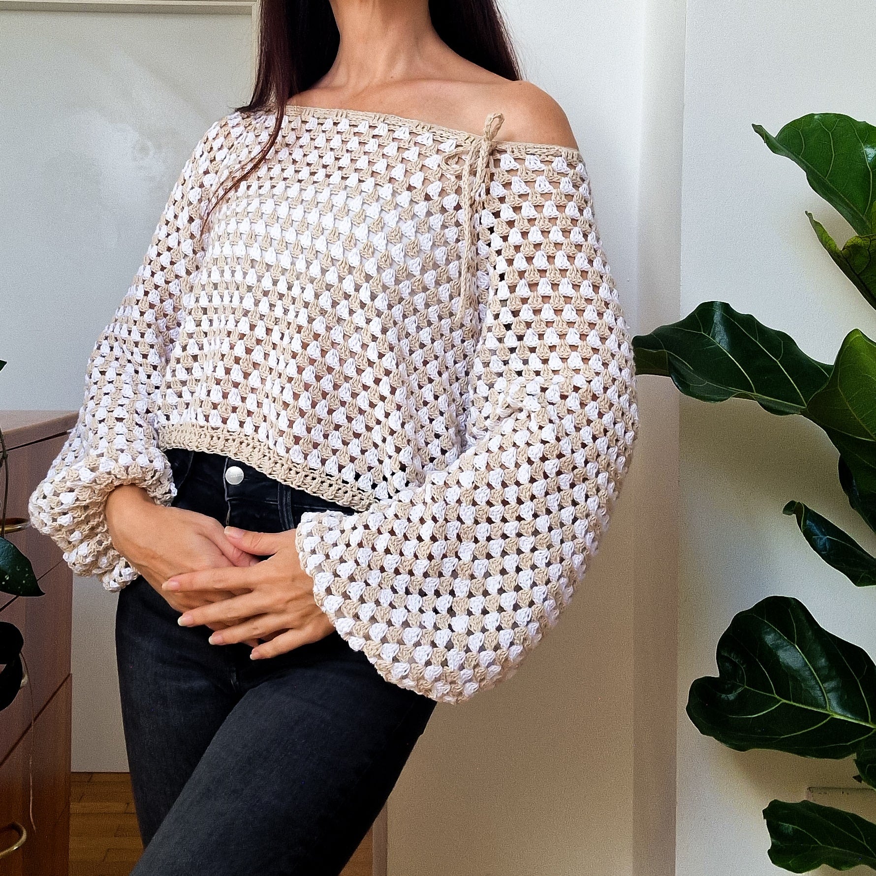Granny Tie Sweater