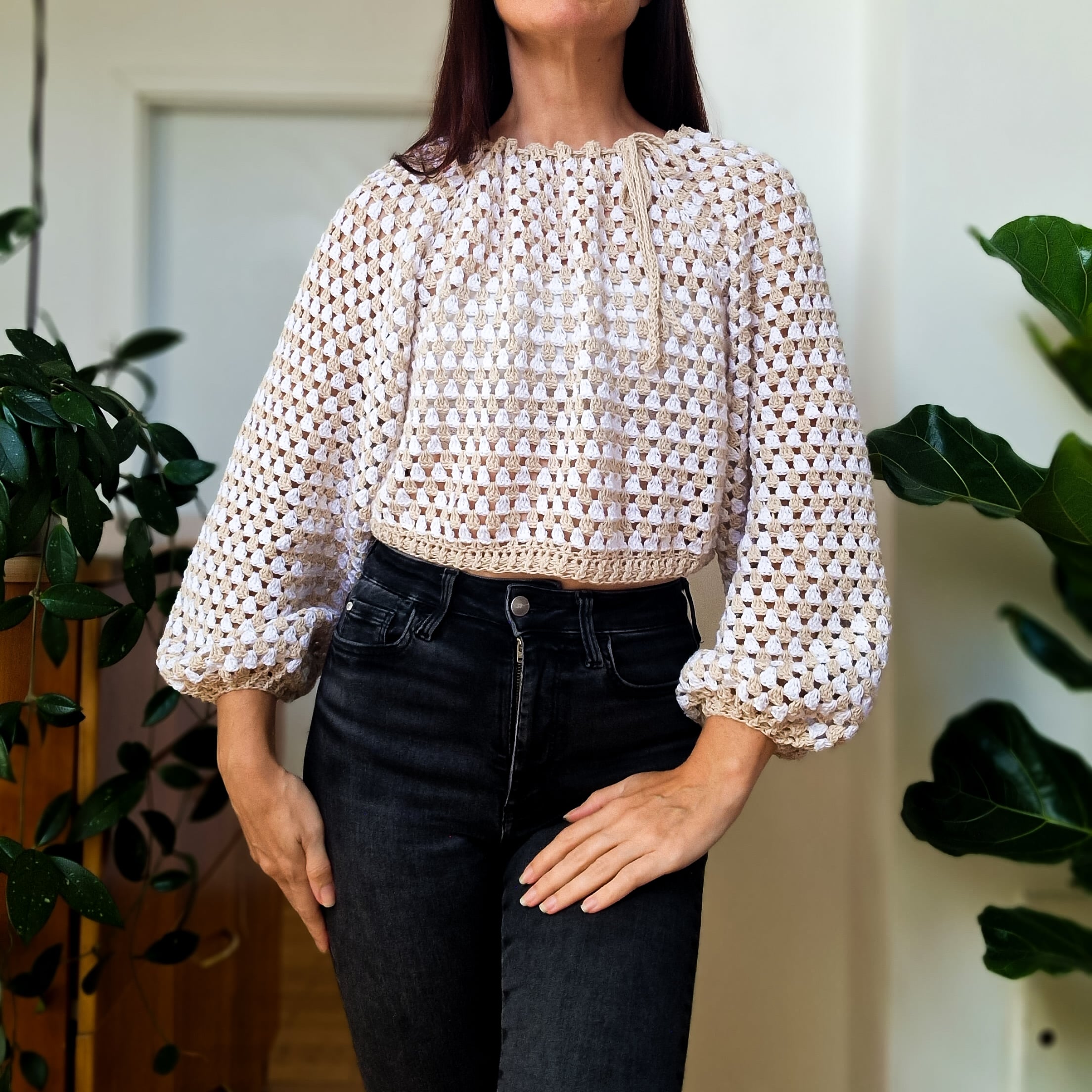 Granny Tie Sweater