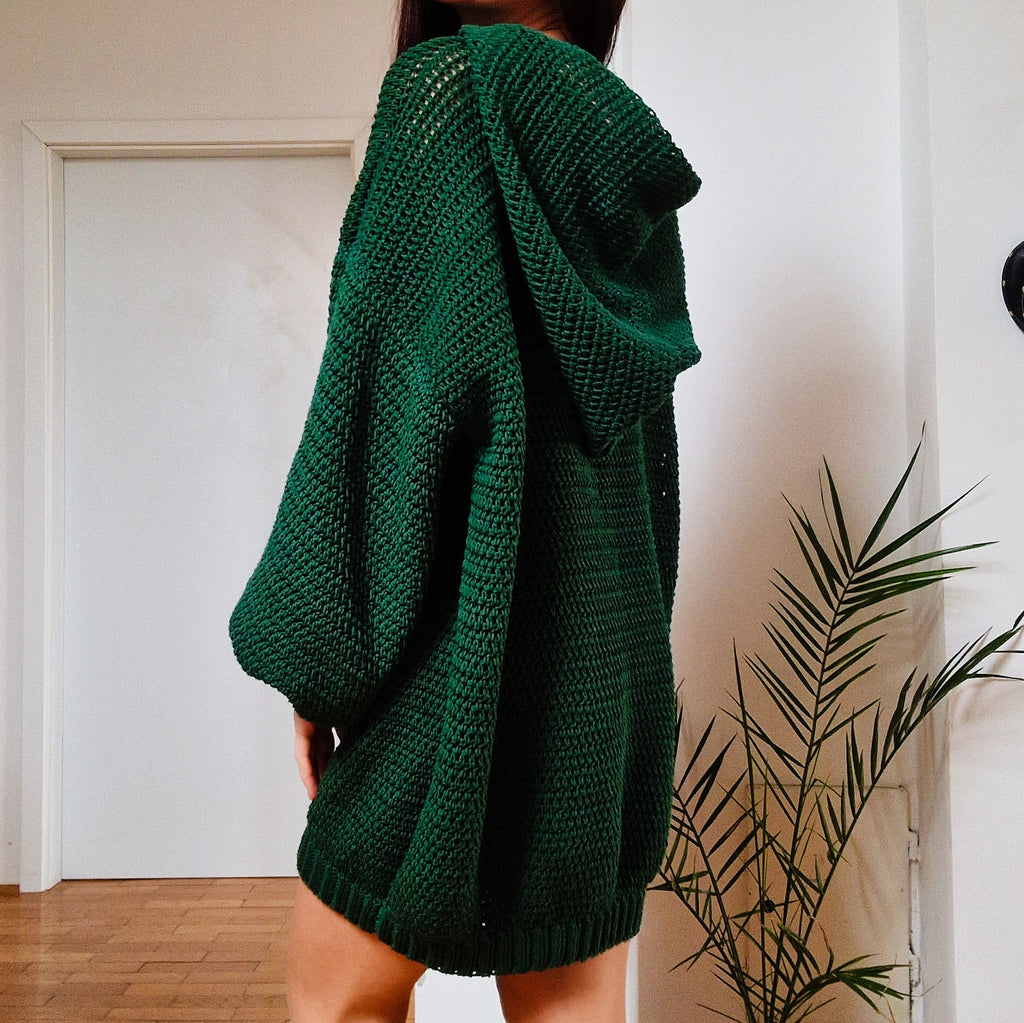 Hooded Pine Dress