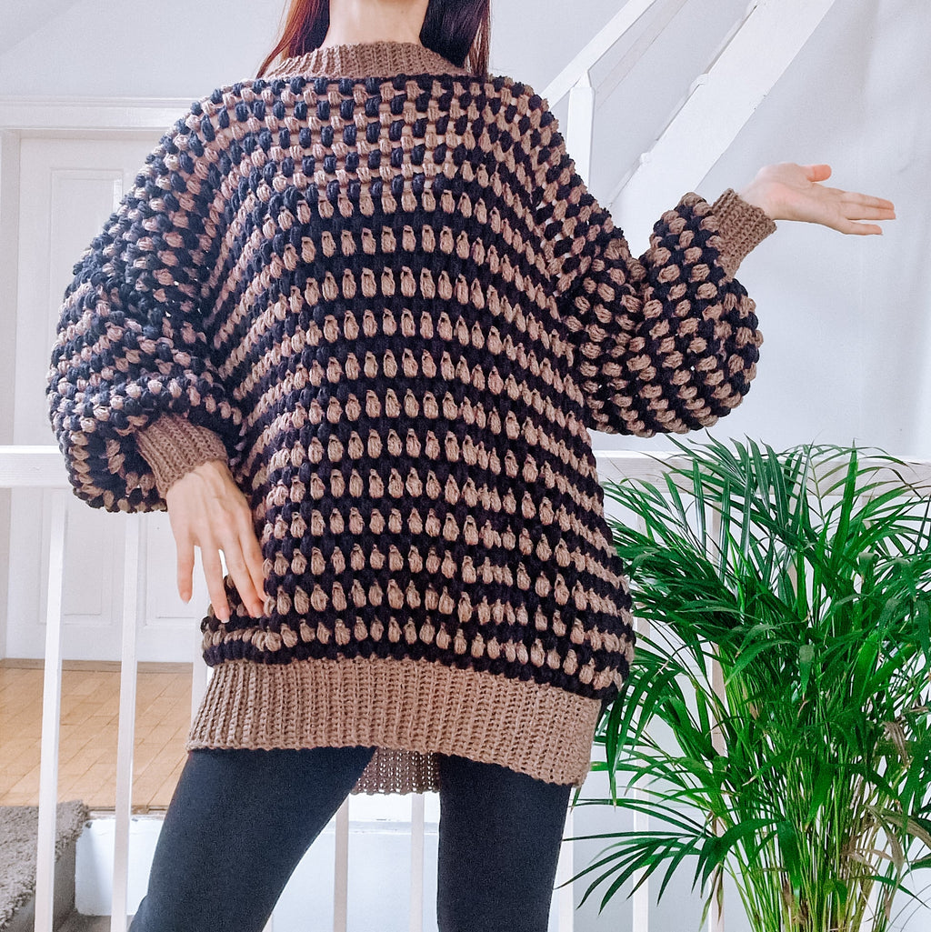 Puff Sweater Dress