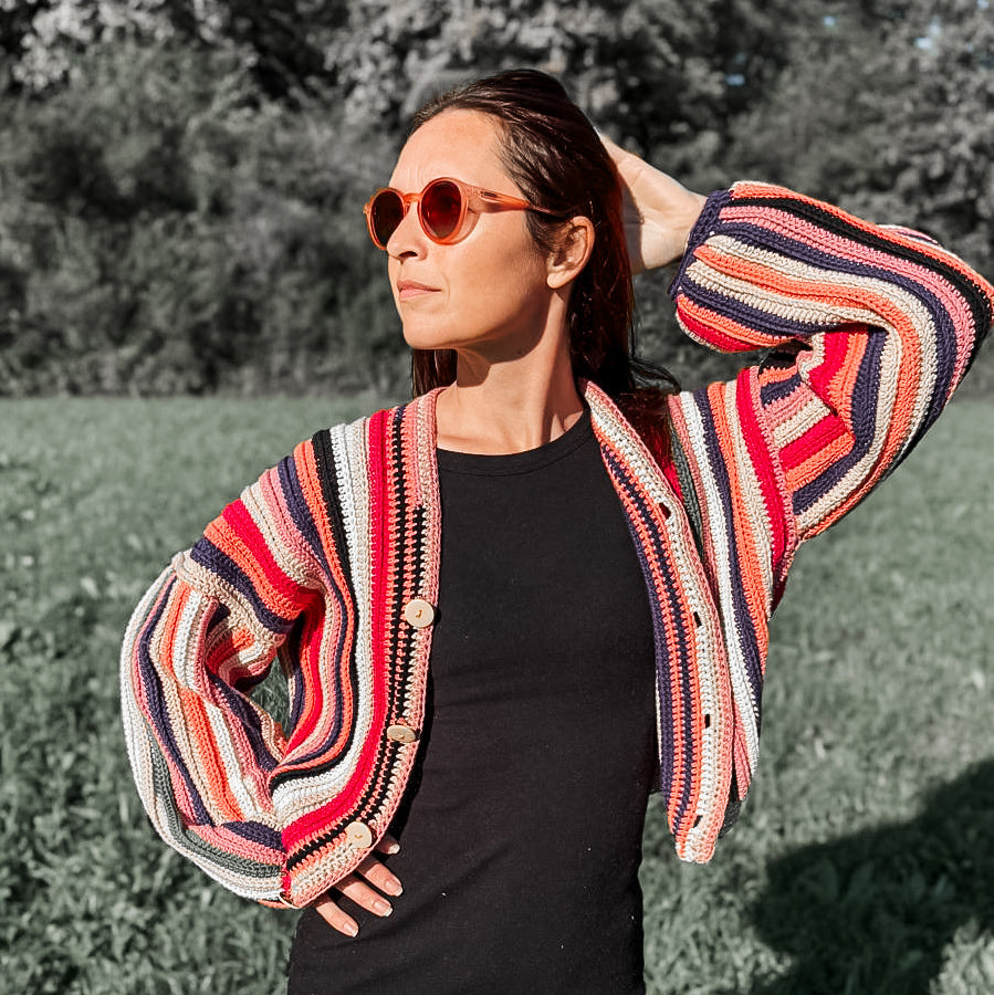 Ribbed Cardigan