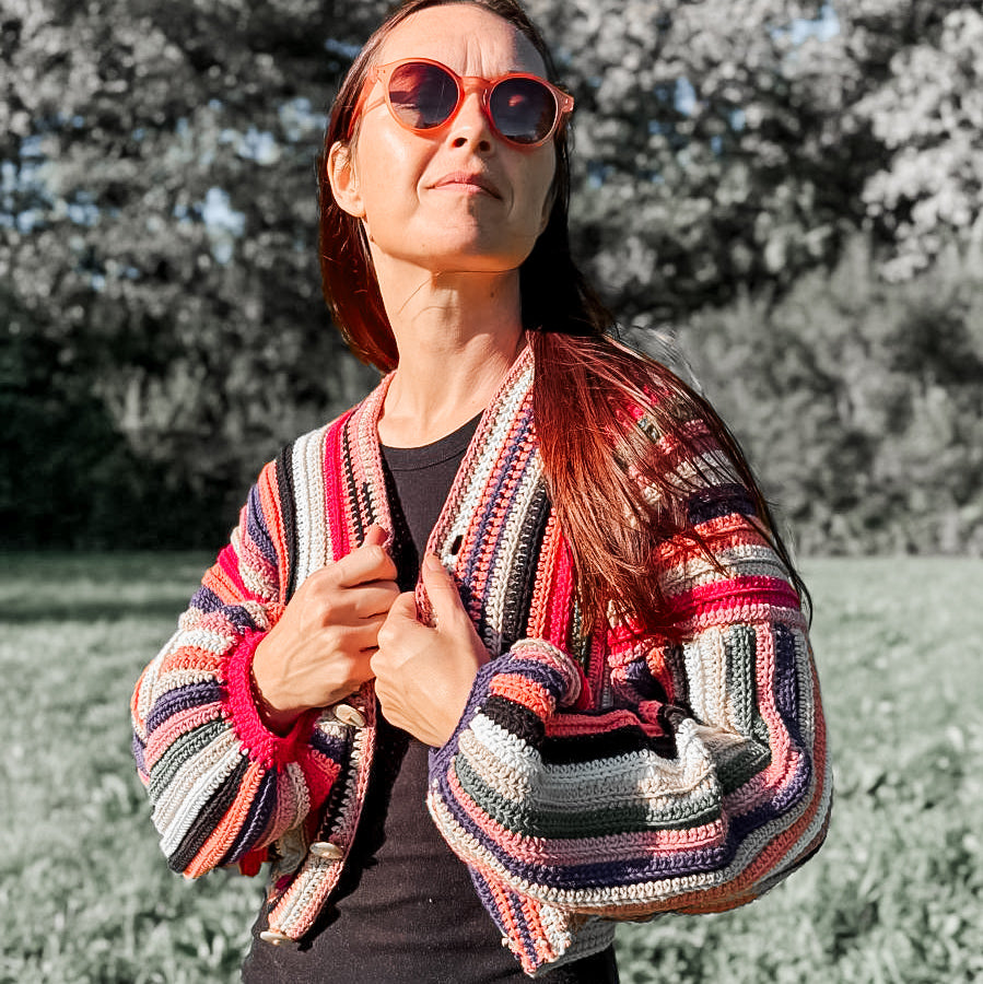 Ribbed Cardigan