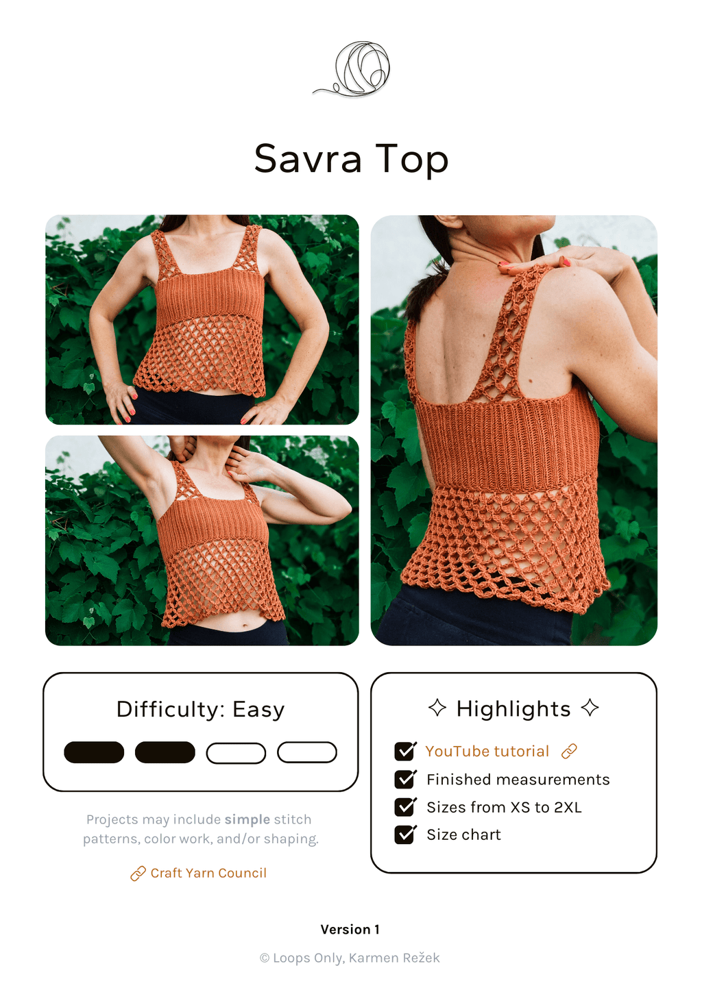 Savra Top - Loops Only