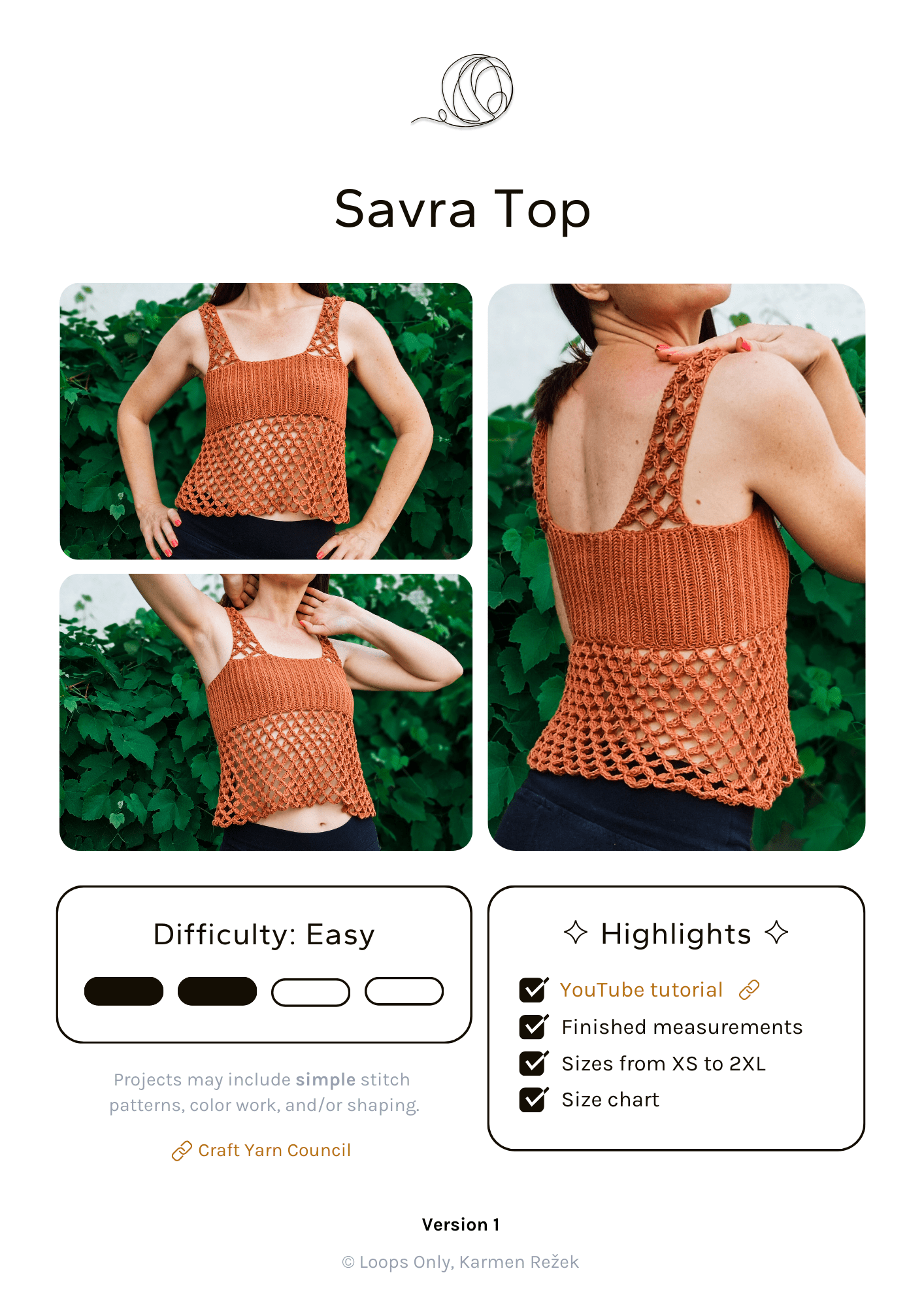 Savra Top - Loops Only