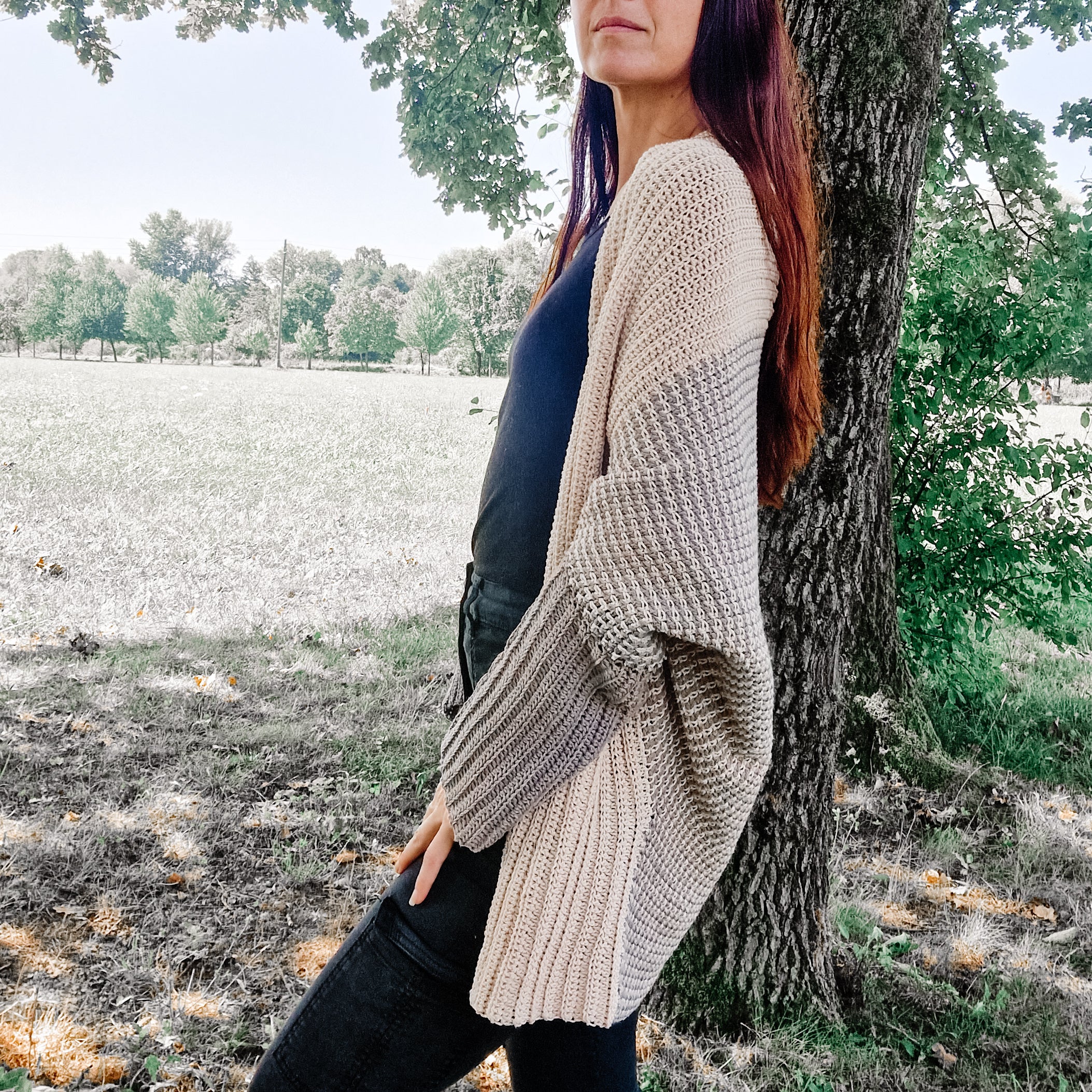 Two Way Cloud Cardigan - Loops Only