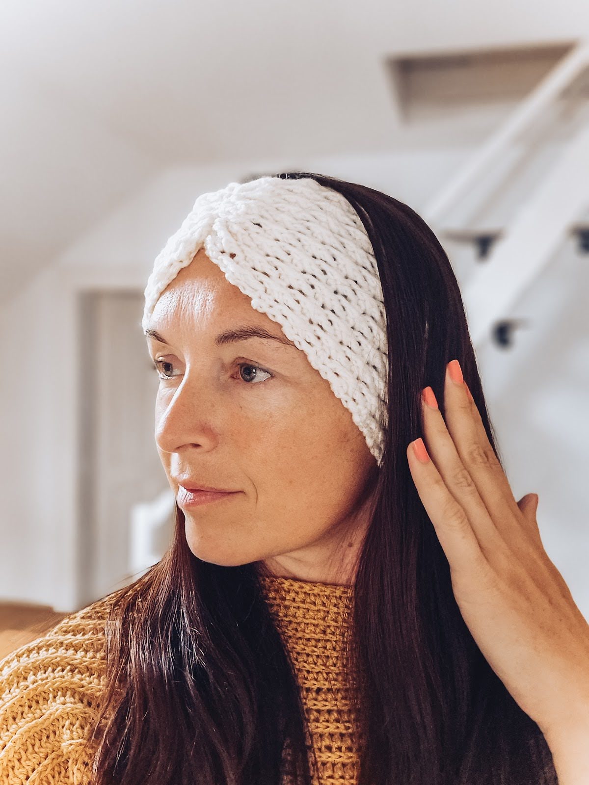 Alpine Stitch Headband - Loops Only